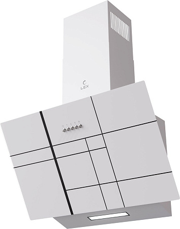 Кухонная вытяжка LEX Moza 600 R1 (белый)