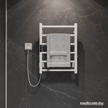 Полотенцесушитель Maxonor PL-TRE02-45-6-8 (белый, подключение слева)