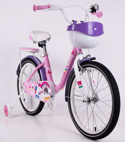 Детский велосипед Tech Team Melody 20 NN013869 (розовый/фиолетовый, разобранный)