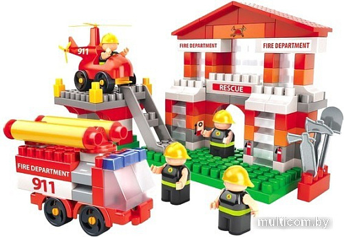 Конструктор Bauer Fireman 742 Набор Пожарная часть
