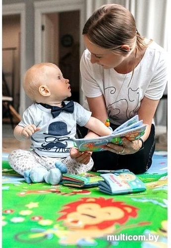 Развивающая игрушка Крошка Я Мои первые слова Мягкая книжка-шуршалка 2942001