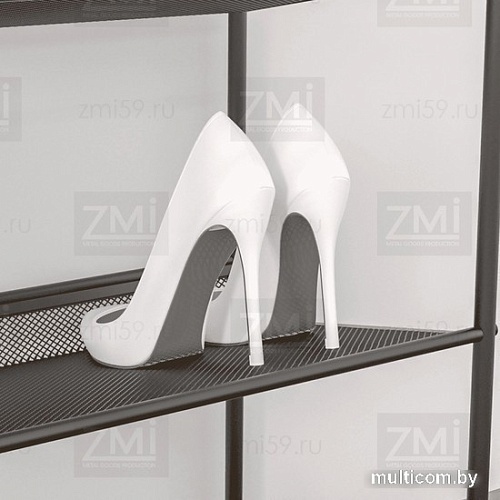 Полка для обуви ЗМИ Женева 33 ПДО Ж33 (черный)