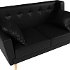 Диван Mebelico Брайтон 2 (экокожа, черный)