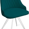Стул Трия Гранд К4 (белый матовый/велюр Confetti Izumrud)