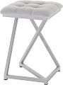 Табурет AMC Comfort 9.5.6 (ткань, серый/серебристый