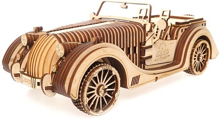 3Д-пазл Ugears Родстер VM-01