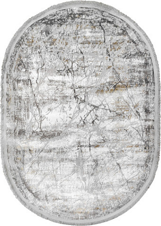 Прикроватный коврик Safyun Liparis LP378-GREY-OVAL (0.8x1.5)