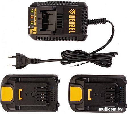 Дрель-шуруповерт Denzel CDL-IB-14-02 (с 2-мя АКБ, кейс)