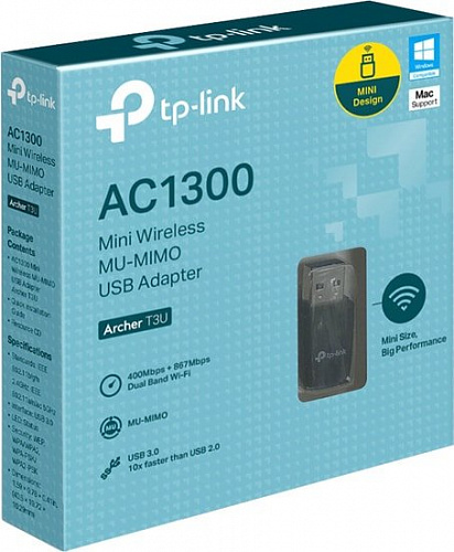 Wi-Fi адаптер TP-Link Archer T3U