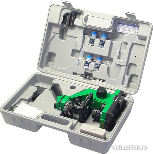 Veber Микромед Эврика 40х-400х в кейсе (лайм) 25447