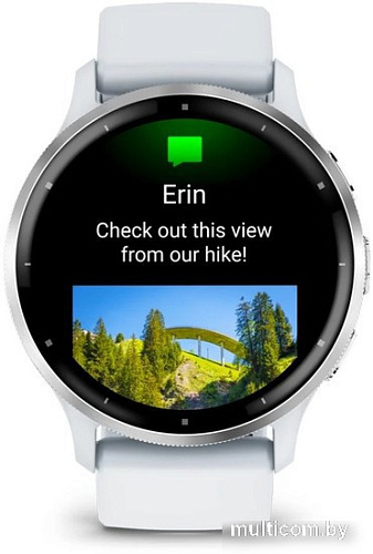 Умные часы Garmin Venu 3 (белый, с силиконовым ремешком)