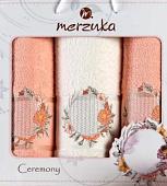 Набор полотенец Merzuka Ceremony 11777 (3 шт, оранжевый)