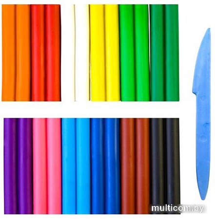 Пластилин Луч Фантазия 25С 1523-08 (12 цв)