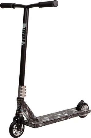 Самокат Novatrack Pixel Pro 104 Graffiti 110A.PIXEL.SC21 (черный)