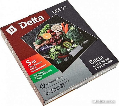 Кухонные весы Delta KCE-71 (здоровое питание)