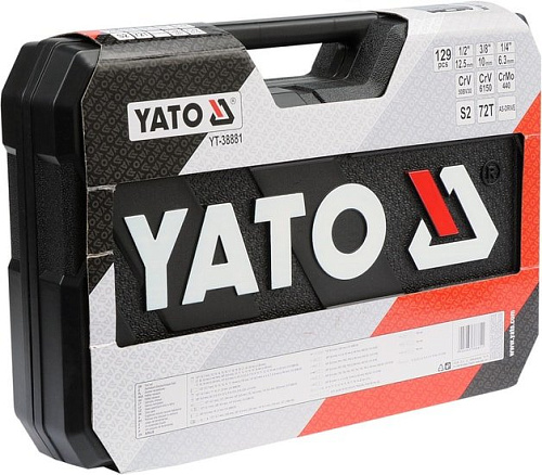 Универсальный набор инструментов Yato YT-38881 (129 предметов)