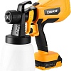 Краскораспылитель Deko SGDK20-Li 086-1020 (с 2-мя АКБ)