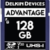 Карта памяти Delkin Devices SDXC Advantage UHS-I 128GB