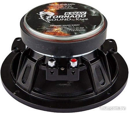 Мидбас KICX Tornado Sound 6.5XAV (4 Ohm)