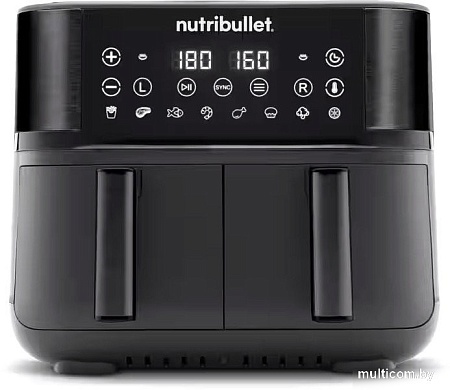 Аэрофритюрница NutriBullet Twin Drawer NBA081B