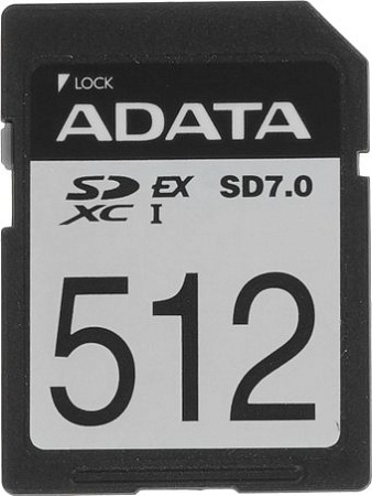Карта памяти ADATA Premier Extreme SDXC SD 7.0 512GB ASD512GEX3L1-C