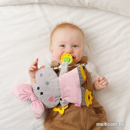 Прорезыватель Мякиши Бегемотик Милочка 724