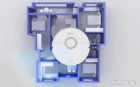 Робот-пылесос Roborock Q7+ (русская версия, черный)