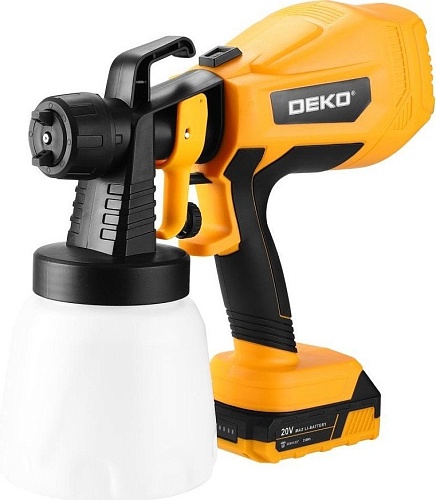 Краскораспылитель Deko SGDK20-Li 086-1020 (с 2-мя АКБ)