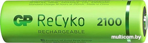 Аккумулятор GP ReCyko AA 2100mAh 2 шт.