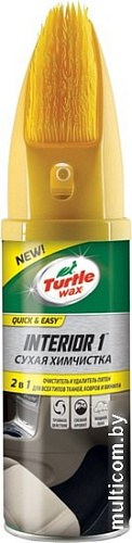 Turtle Wax Очиститель Interior 1 со встроенной щеткой 400 мл 52998