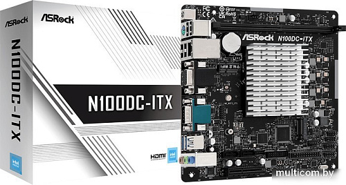 Материнская плата ASRock N100DC-ITX