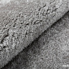 Ковер для жилой комнаты Radjab Carpet Паффи шагги круг P001A 6335RK 1x1 (grey)