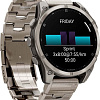 Умные часы Garmin Fenix 8 Sapphire, Titanium 47мм (светло-серый, титановый ремешок)