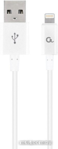 Кабель Cablexpert CC-USB2P-AMLM-1M-W USB Type-A - Lightning (1 м, белый)