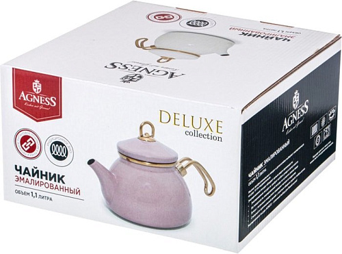 Чайник без свистка Agness DeLuxe 951-120