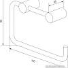 Держатель для туалетной бумаги IDDIS Petite PETWT00i43