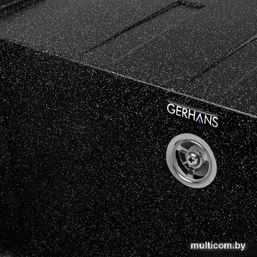 Кухонная мойка Gerhans B15 (черный)
