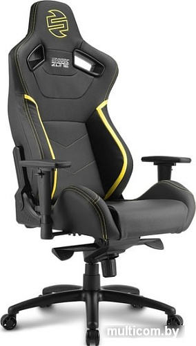 Кресло Sharkoon Shark Zone GS10 (черный/желтый)