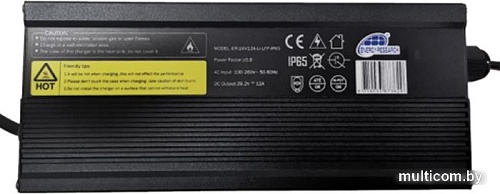 Зарядное устройство Energy Research 24V 12A IP65 Lithium-LiFePO4 Charger