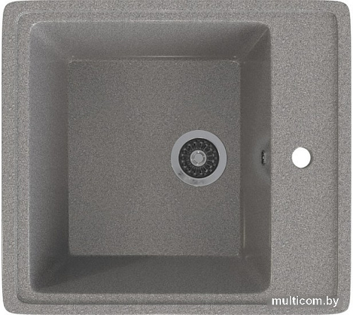 Кухонная мойка Mixline ML-GMS10 551128 (темно-серый)