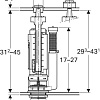 Комплект арматуры Geberit 283.313.21.2