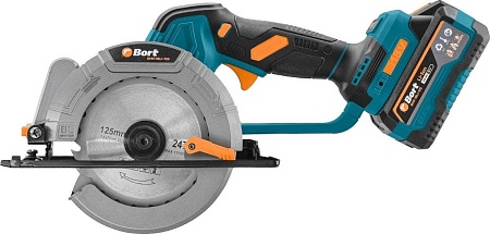 Дисковая (циркулярная) пила Bort BHK-18Li-125 (с 2-мя АКБ)