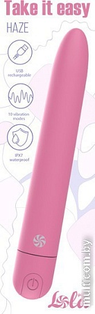Вибратор Lola Games Take it Easy Haze 9025-02lola (розовый)