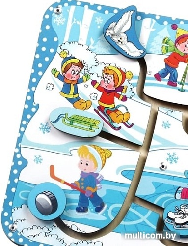 Лабиринт WoodLand Toys Зима 114114