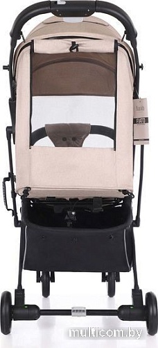 Коляска прогулочная «книга» Nuovita Fiato (бежевый/черный)