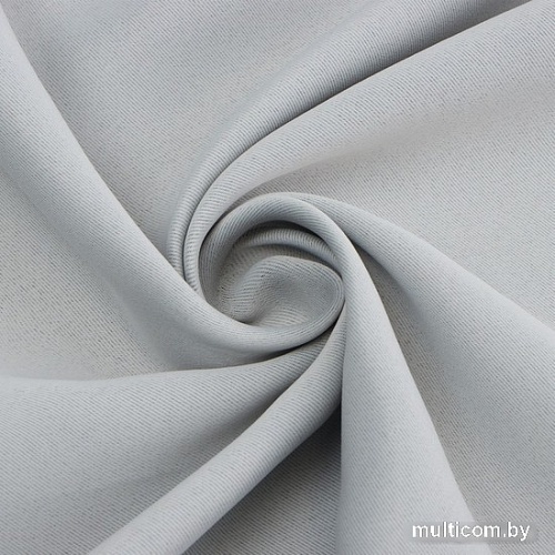 Штора Этель 10339929 1.3x3 м (светло-серый, 1 шт)