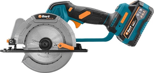 Дисковая (циркулярная) пила Bort BHK-18Li-125 (с 2-мя АКБ)