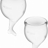 Менструальная чаша Satisfyer Feel Secure (прозрачный)