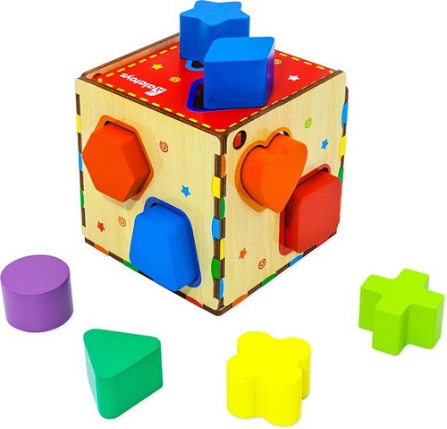 Сортер Alatoys Куб СОР80