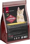 Сухой корм для кошек Landor Sterilised Adult для стерилизованных с индейкой и уткой 2 кг